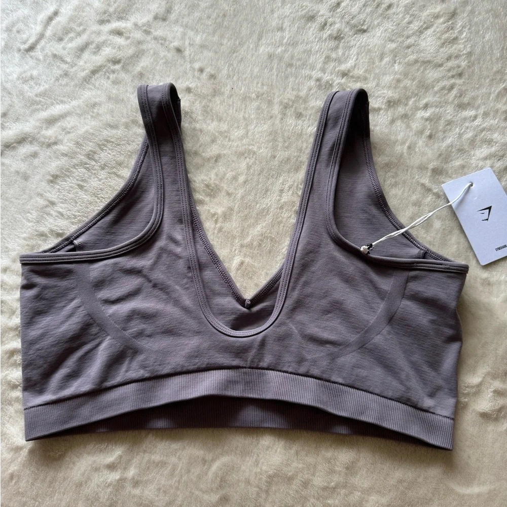 Gymshark Gray Sports Bra - Picture 4 of 8